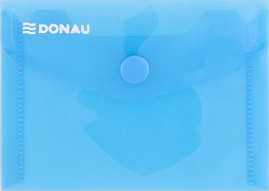 Picture of Donau Teczka kopertowa DONAU zatrzask, PP, A7, 180mikr., niebieska