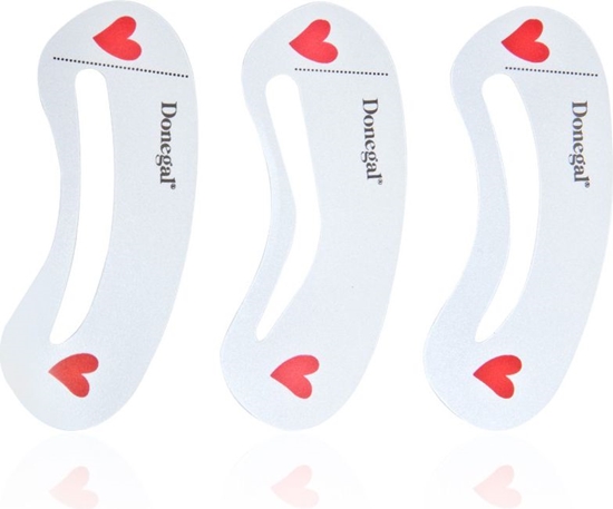 Picture of Donegal Szablony do malowania brwi 3szt.