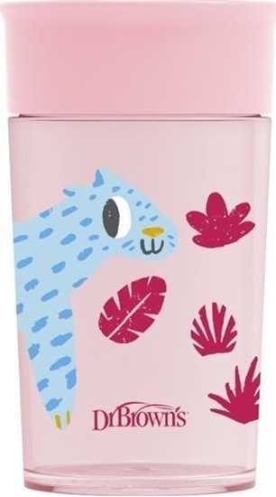 Picture of Dr Browns DR BROWN`S-TC01093-KUBEK 360*PICIE JAK ZE SZKLANKI 300ML RÓOWY