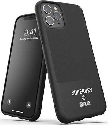 Attēls no Dr Nona SuperDry Moulded Canvas iPhone 11 Pro Ma x Case czarny/black 41550