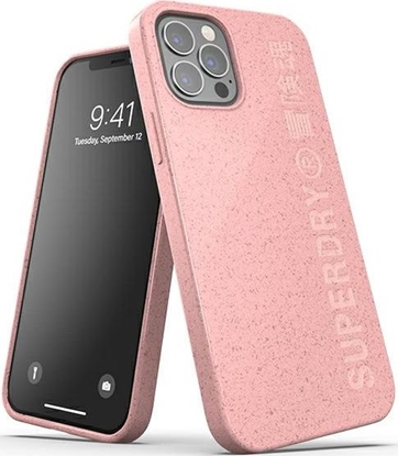 Attēls no Dr Nona SuperDry Snap iPhone 12/12 Pro Compostab le Case róowy/pink 42621