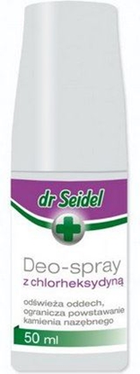 Attēls no Dr Seidel Deo-Spray z chlorheksydyn - higiena jamy ustnej 50ml