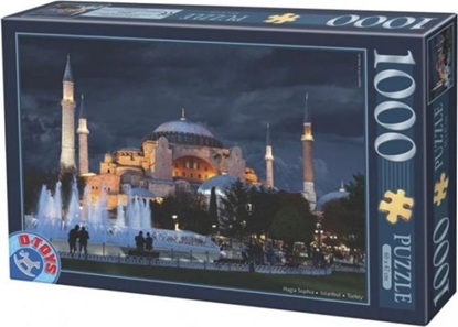 Attēls no D-Toys Puzzle 1000 Turcja, Istambuł-Hagia Sophia