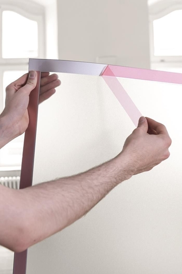 Picture of Durable DURABLE Inforahmen Duraframerahmen Poster A2 1 Stück silber