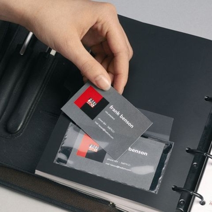 Attēls no Durable Kiesze Pocketfix samoprzylepna - okienko, 57 X 90 mm, opakowanie 10 szt.