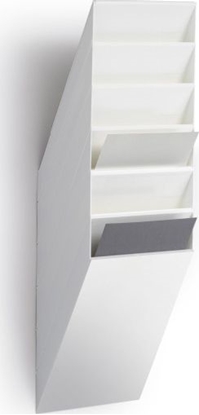 Picture of Durable POJEMNIK NA DOKUMENTY DURABLE FLEXIBOXX A4 6 SZT. PIONOWY BIAY