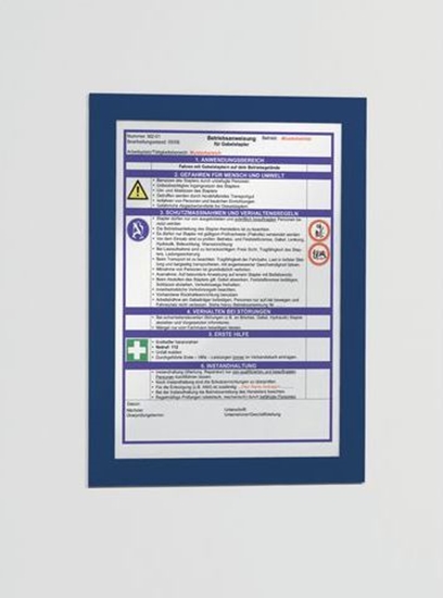 Picture of Durable Ramka samoprzylepna DURAFRAME A4 granatowy, 2 sztuki (DUR791)
