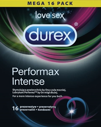 Attēls no Durex  Prezerwatywy Performac intense 16 sztuk