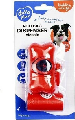 Picture of Duvo+ Duvo+ Dyspenser+Worki Na Odchody 2x20szt. Classic Kostka