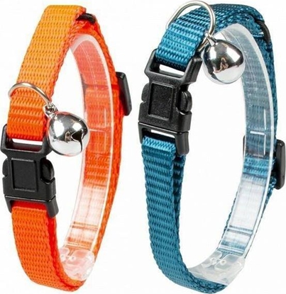 Picture of Duvo+ OBROA KOT NIEBIESKA/POMARACZ 18-30cm / 10mm 11836