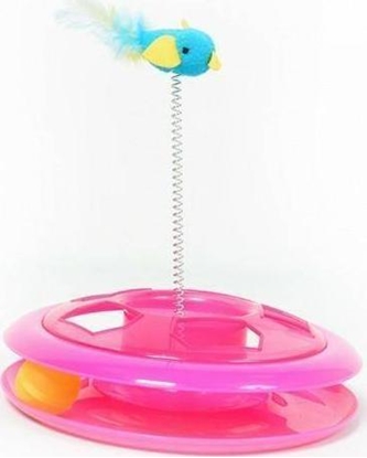 Picture of Duvo+ DUVO+ ZABAWKA DLA KOTA "HAPPY HOOP" RÓZOWA 26cm 1717042