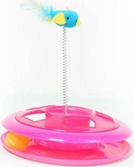 Picture of Duvo+ DUVO+ ZABAWKA DLA KOTA "HAPPY HOOP" RÓZOWA 26cm 1717042