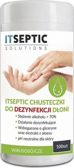 Picture of E5 Wilgotne chusteczki do dezynfekcji doni 100 sztuk