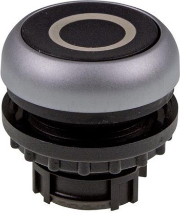 Picture of Eaton M22-D-S-X0 electrical switch Pushbutton switch Black, Metallic