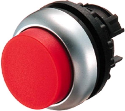 Picture of Eaton M22-DLH-R electrical switch Pushbutton switch Black, Metallic, Red