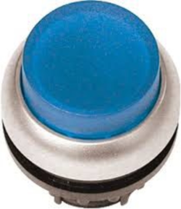 Picture of Eaton M22-DLH-B electrical switch Pushbutton switch Black, Blue, Metallic