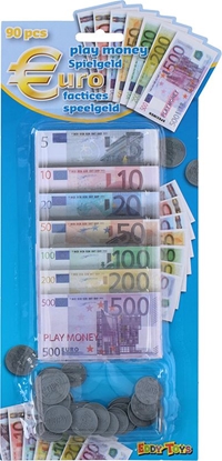 Picture of Eddy Toys Banknoty i Monety EUR Do Zabawy Gier