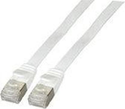 Picture of EFB Paski kabel poczeniowy RJ45 U / FTP, kat. 6A, PVC, 0,5 m, biay (K5545WS.0,5)