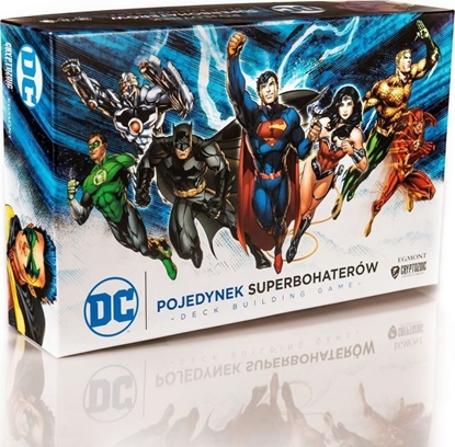 Изображение Egmont Gra Pojedynek Superbohaterów DC