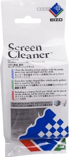 Picture of EIZO SCRCL equipment cleansing kit LCD/TFT/Plasma Equipment cleansing spray & dry cloth