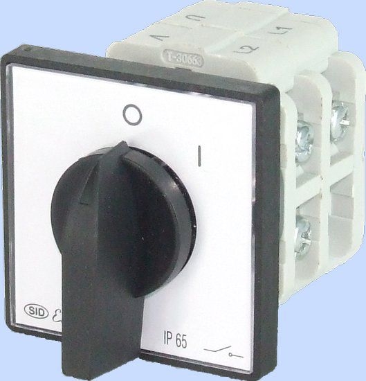 Изображение Elektromet cznik krzywkowy 0-I 3P 63A IP65 UK 63-12 (916303)