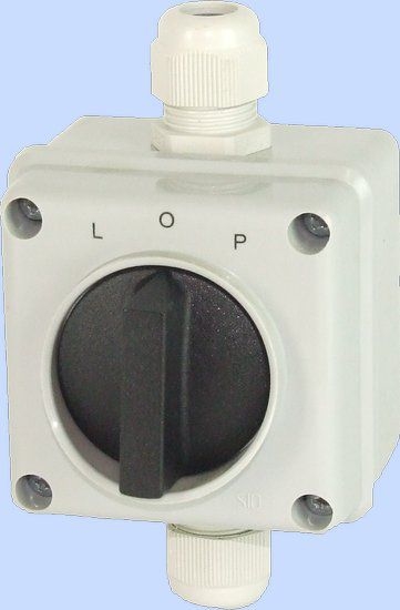 Изображение Elektromet cznik krzywkowy L-0-P 3P 12A IP65 uk E12-43 w obudowie (921243)