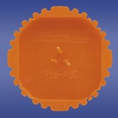 Изображение Elektro-Plast Pokrywa sygnalizacyjna fi 60mm okrga pomaraczowa PTs 60 50szt. (13.16)