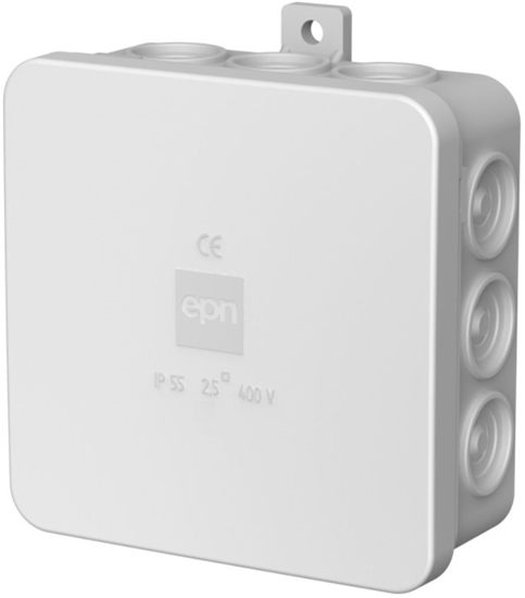 Picture of Elektro-Plast Puszka n/t hermetyczna E12 85x85x39mm IP55 szary (0297-00)