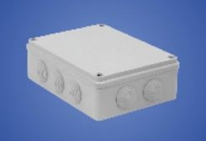Attēls no Elektro-Plast Puszka n/t hermetyczna pusta z membranami 198 x 148 x 67 IP65 szara PH-3C.3 (28.303)