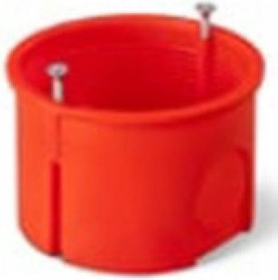 Picture of Elektro-Plast Puszka podtynkowa 60mm z wkrtami czerwona PK-60 PRO (0281-01)