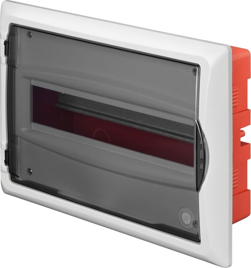 Изображение Elektro-Plast Rozdzielnica moduowa 1 x 12 p/t ECONOMIC BOX RP 1/12 drzwi transparentne N+PE IP40 (2513-01)