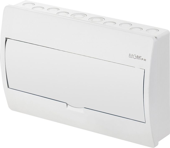 Picture of Elektro-Plast Rozdzielnica moduowa 1x18 natynkowa IP40 RN-nt 1/18 N+PE biae 2404-00
