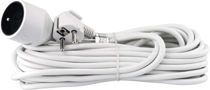 Attēls no Emos Przeduacz z uziemieniem 1 gniazdo biay 10m (P0110)