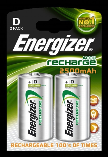 Изображение Energizer Akumulator Universal D / R20 2500mAh 2 szt.