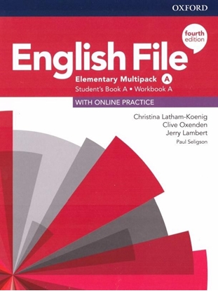 Изображение English File 4E Elementary Multipack A + online
