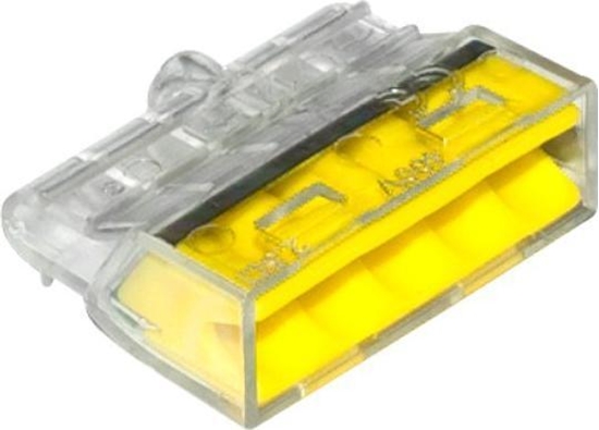 Picture of EPM SZYBKOZCZKA 5*0,5-2,5MM2 TRANSPARENTNA/ÓTY 10 SZTUK