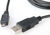 Picture of Equip USB 2.0 Type A to Micro-B Cable, 1.8m , Black