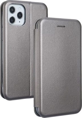 Изображение Etui Book Magnetic iPhone 12 5,4" stalowy/steel