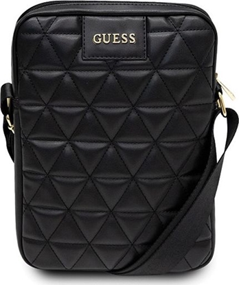 Attēls no Etui na tablet Guess Guess Torba GUTB10QLBK 10" czarna/black Quilted Tablet Bag