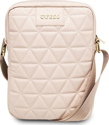 Attēls no Etui na tablet Guess Guess Torba GUTB10QLPK 10" róowa/pink Quilted Tablet Bag