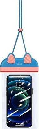 Picture of Etui na tablet Usams USAMS Etui wodoodporne 7" YD010 niebiesko-różowy/blue pink FSD1001