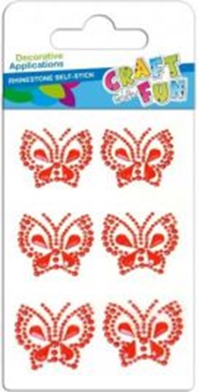 Picture of Euro Trade Krysztay samoprzylepne motyle 382482