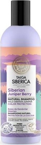 Изображение Eurobio Lab Szampon do wosów z jagodami syberyjskiego jaowca 270 ml