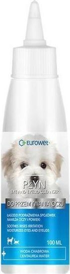 Picture of EUROWET Eurowet Pyn do przemywania oczu dla psów i kotów 100ml
