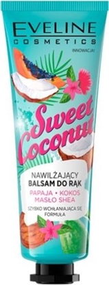 Attēls no Eveline Balsam do rąk nawilżający Sweet Coconut 50ml