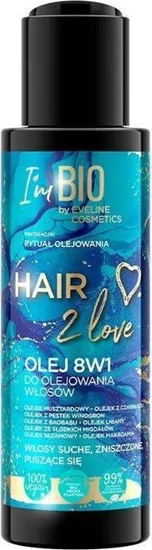 Picture of Eveline EVELINE_Hair 2 Love olej 8w1 do olejowania włosów 110ml