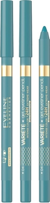 Attēls no Eveline EVELINE_Variete elowa wodoodporna kredka do oczu 04 Blue Lagoon 9g