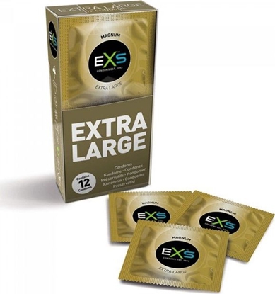 Attēls no EXS EXS Magnum Extra Large prezerwatywy powiększone XL 12szt.