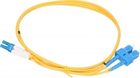 Picture of ExtraLink Patchcord PVC, Jednomodowy, Duplex, G652D, 3mm, 3m Extralink SC/UPC-LC/UPC