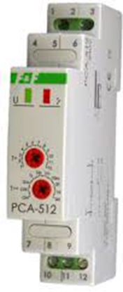 Attēls no F&F Przekanik czasowy 1P 10A 0.1sek-576h 24V AC/DC (PCA-512 24V)